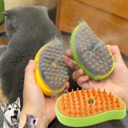 Cepillo de Vapor 3 en 1 Para Mascotas